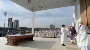 Tông du Iraq: Bài giảng (7) Thánh Lễ tại sân vận động Franso Hariri