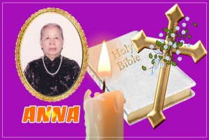 Bà Cố Anna Lê Thị Bích Khê vừa được Chúa gọi về