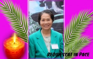 Bà Lucia Nguyễn Thị Thanh Đàn đã được Chúa gọi về