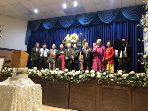 Gia đình Cựu Chủng sinh Huế chúc mừng 40 Năm Linh mục Đức Ông FX Cao Minh Dung