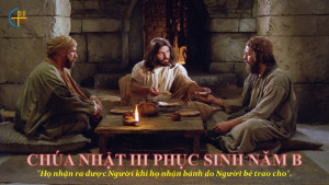 Chúa nhật 3 Phục Sinh B. Nhờ đâu biết được Chúa Giê-su thật sự sống lại?