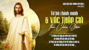 Chúa nhật 23 TN C. Từ bỏ để vươn cao