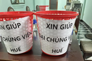 Lạc quyên giúp Đại Chủng viện Huế tại 2 giáo xứ Chợ Đũi và Hợp An, TGP Sài Gòn