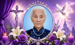 Cụ Bà Mađalêna Hồ Thị Thị đã được Chúa gọi về