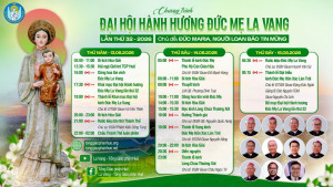 TGP Huế: Chương trình Đại hội La Vang lần thứ 32