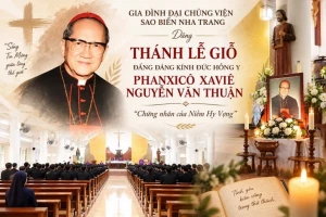 Đại Chủng viện Sao Biển Nha Trang dâng thánh lễ Giỗ ĐĐK Đức HY PX Nguyễn Văn Thuận