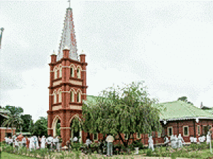 Một nhà thờ tại Miến Điện.