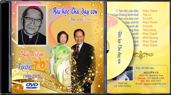 DVD Bài Học Cha Dạy Con. Nguyễn Cả PX61