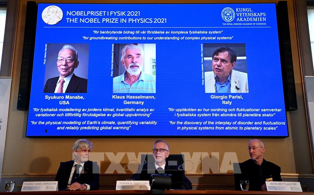 nobel prize in physics 2021