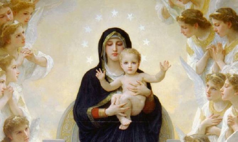Đức Maria, Mẹ Thiên Chúa. Chọn chỗ rốt hèn