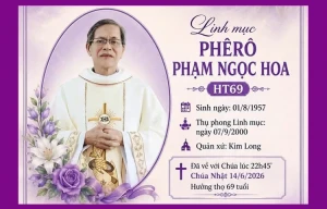 Linh mục Phêrô Pham Ngọc Hoa HT69 đã được Chúa gọi về